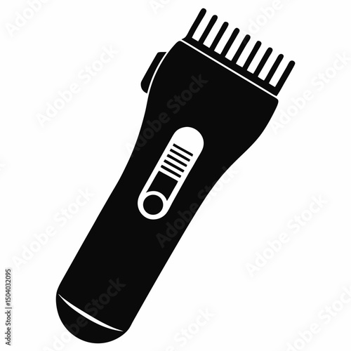 electric shaver isolated on white