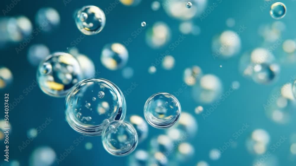 Bubbles in water Bubbles in water