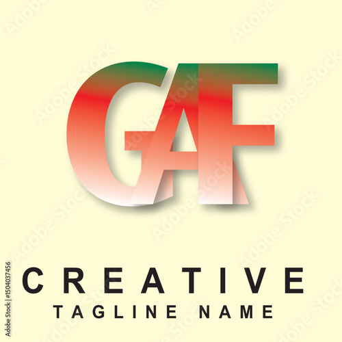 GAF Three Letter Logo Concept.eps