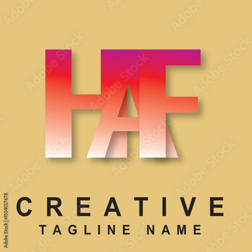 HAF Three Letter Logo Concept.eps