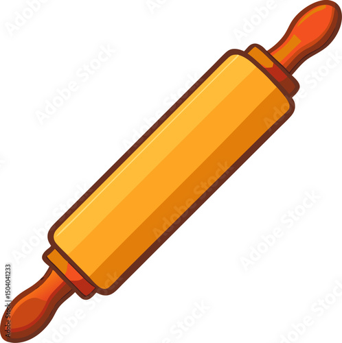 vector illustration of a paint roller