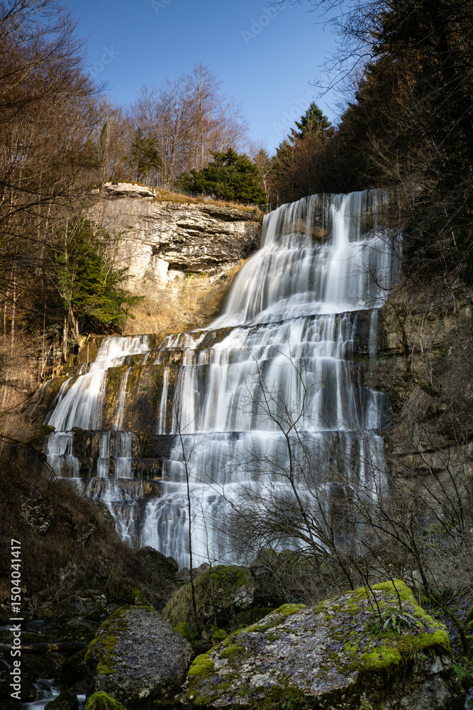 Obraz premium Cascade Jurassienne