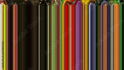 Wallpaper Mural Ani.ated footage of Vertical stripes in various colors suitable for backgrounds, banners, and design projects requiring vibrant patterns for creativity and visual interest. Torontodigital.ca