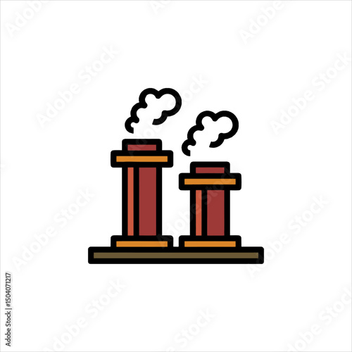 vector illustration of a column