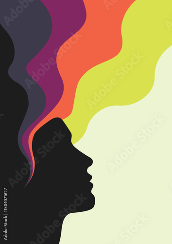 Communication, Person, Loneliness, Intricacy ,Solution, Love, Mind, Relationship, Freedom, Dreams, Thoughts, Vector, Artwork