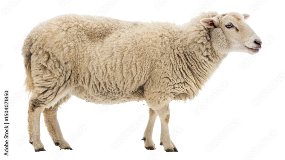 Transparent PNG available
Domestic sheep isolated on a white background as transparent PNG, generative AI animal Transparent PNG available
Domestic sheep isolated on a white background as transparent PNG, generative AI animal