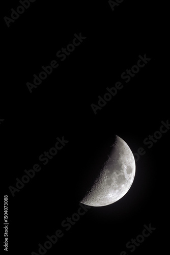 First Quarter moon