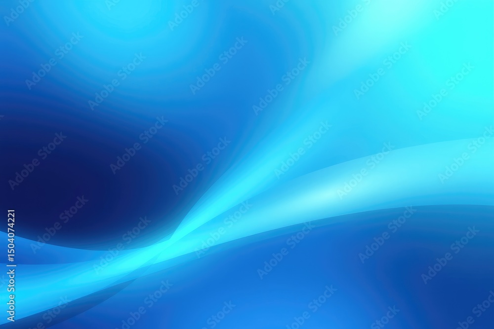 Obraz premium Abstract Blue Background Light Glow Texture