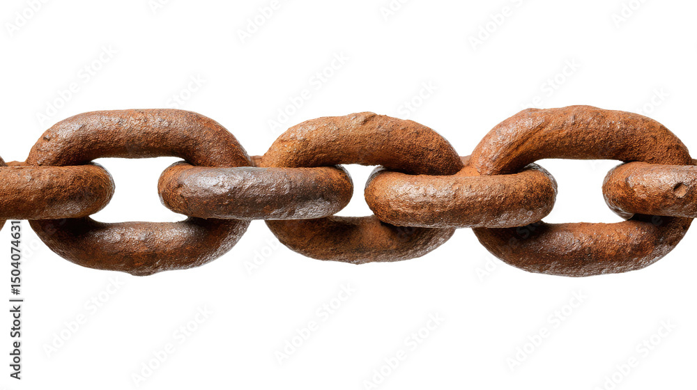 Weathered Bond: A close-up shot of a rusty, aged chain. Each link tells a story of time, strength, and the elements. Weathered Bond: A close-up shot of a rusty, aged chain. Each link tells a story of time, strength, and the elements.