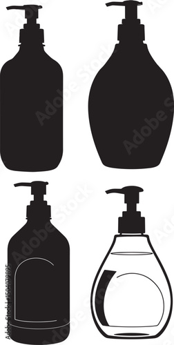 Spa Center Icon Silhouette Vector Illustration