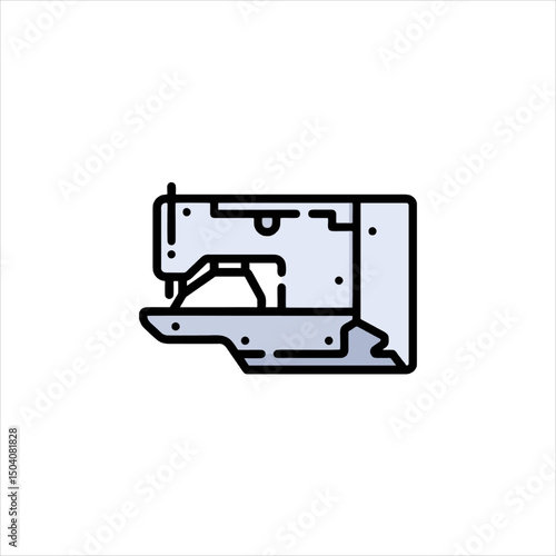 sewing machine vector