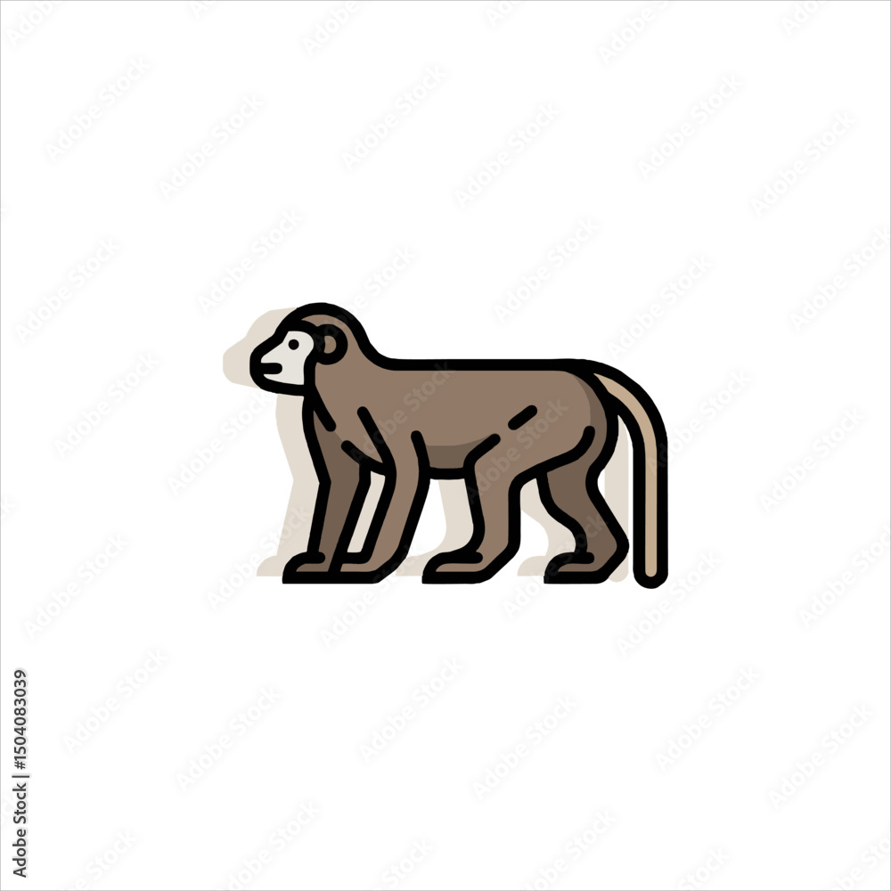 Fototapeta premium lion vector illustration