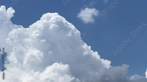blue sky with clouds