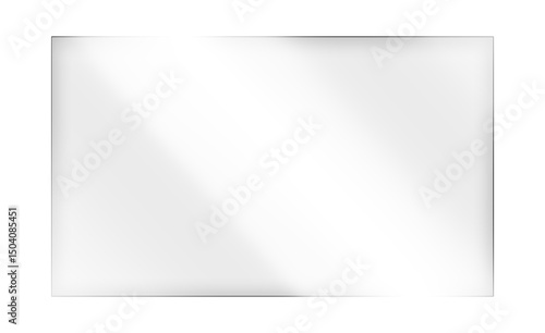 Εκτύπωση καμβά Transparent, shiny glass sheet