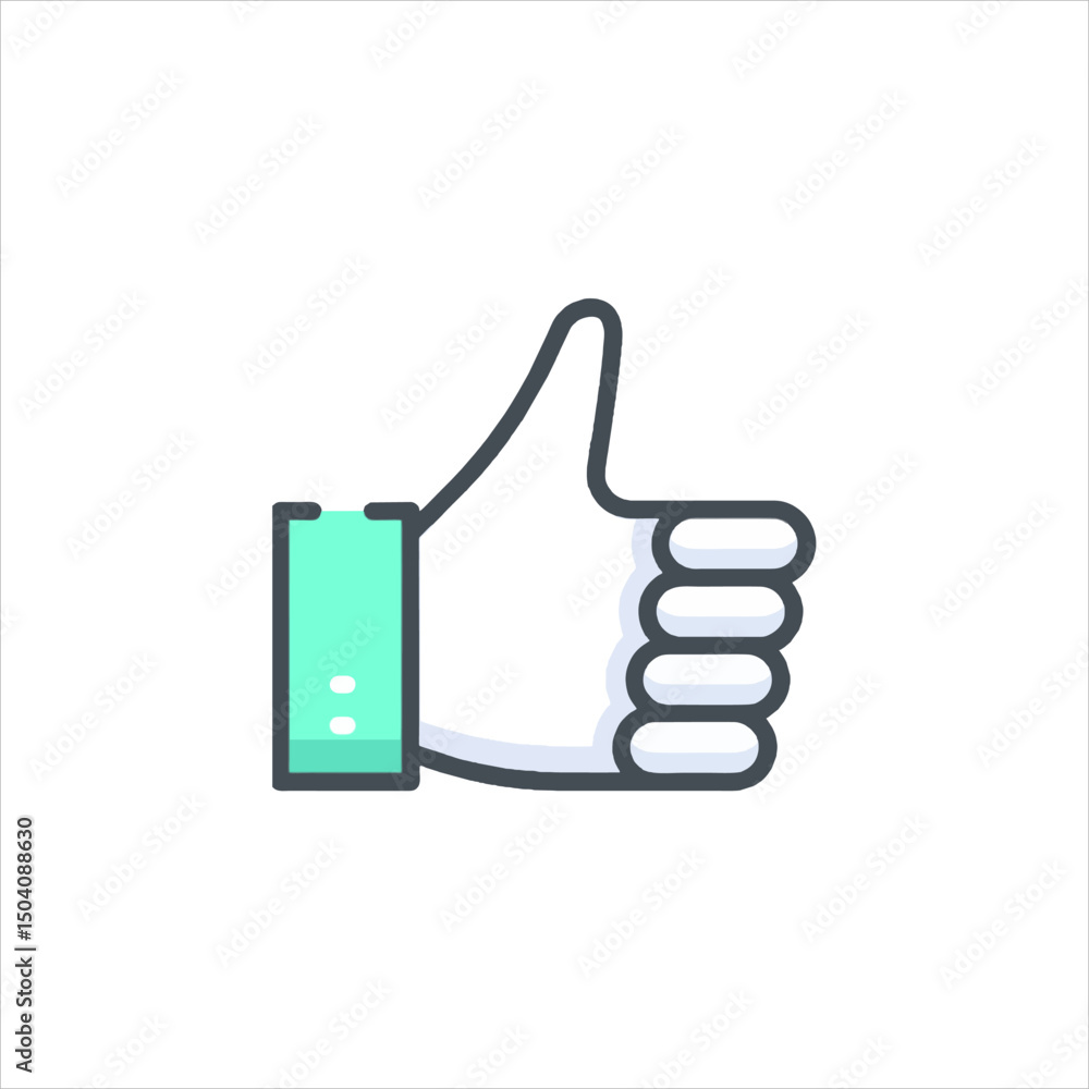 thumb up icon thumb up icon
