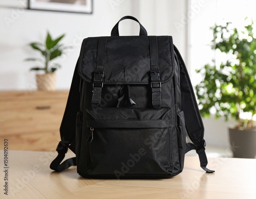 black bag isolated on white