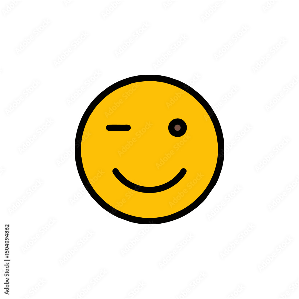 Fototapeta premium happy smiley face