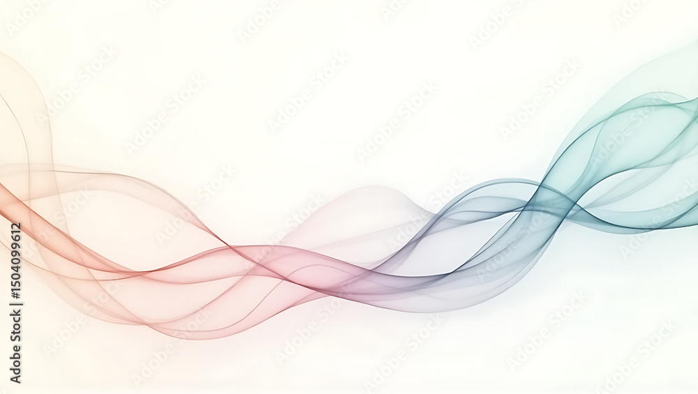 Abstract pastel wave background design Abstract pastel wave background design