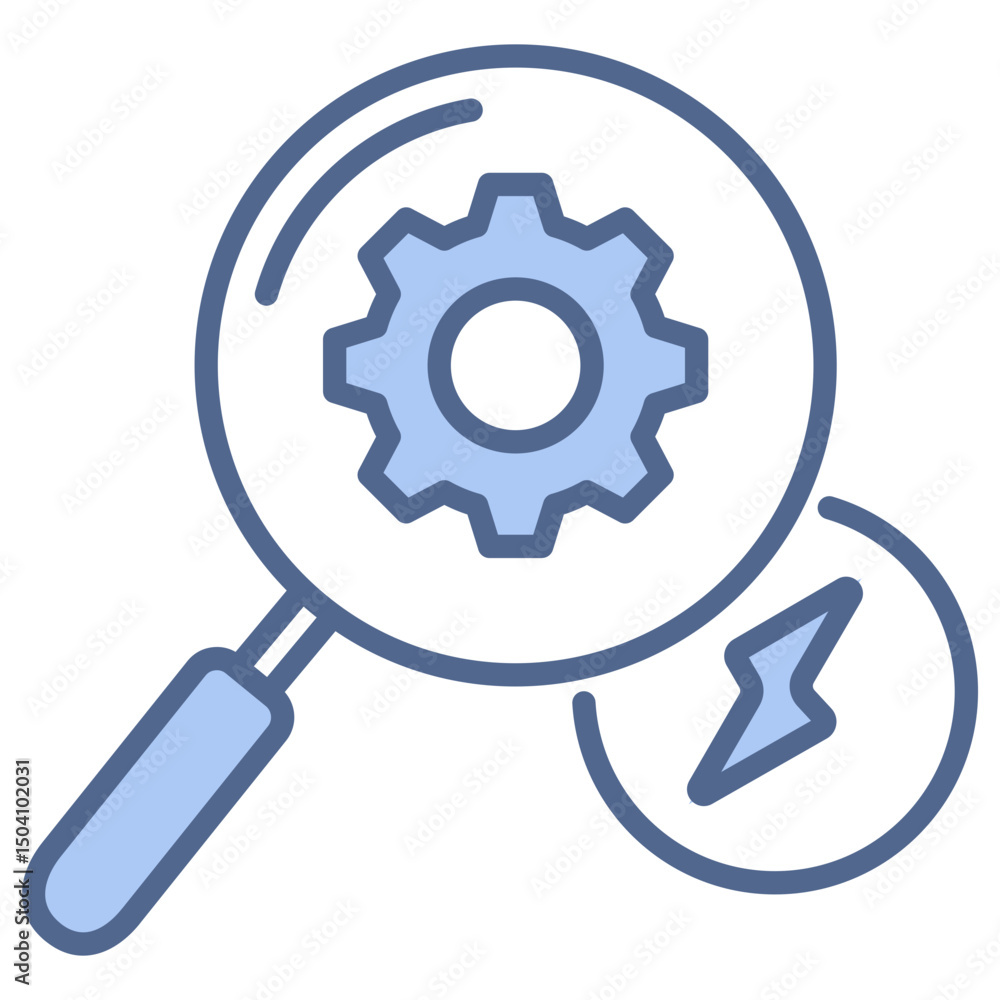 Incident Management Blue Icon Incident Management Blue Icon