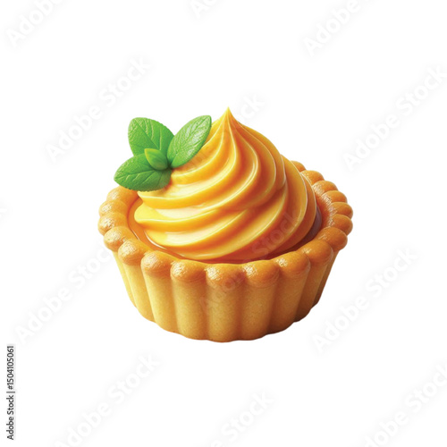 A Single Yellow Pastry