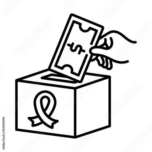 Donation Outline Icon