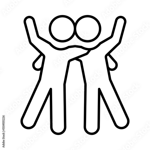 Friend Outline Icon