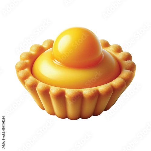 A Single Yellow Pastry