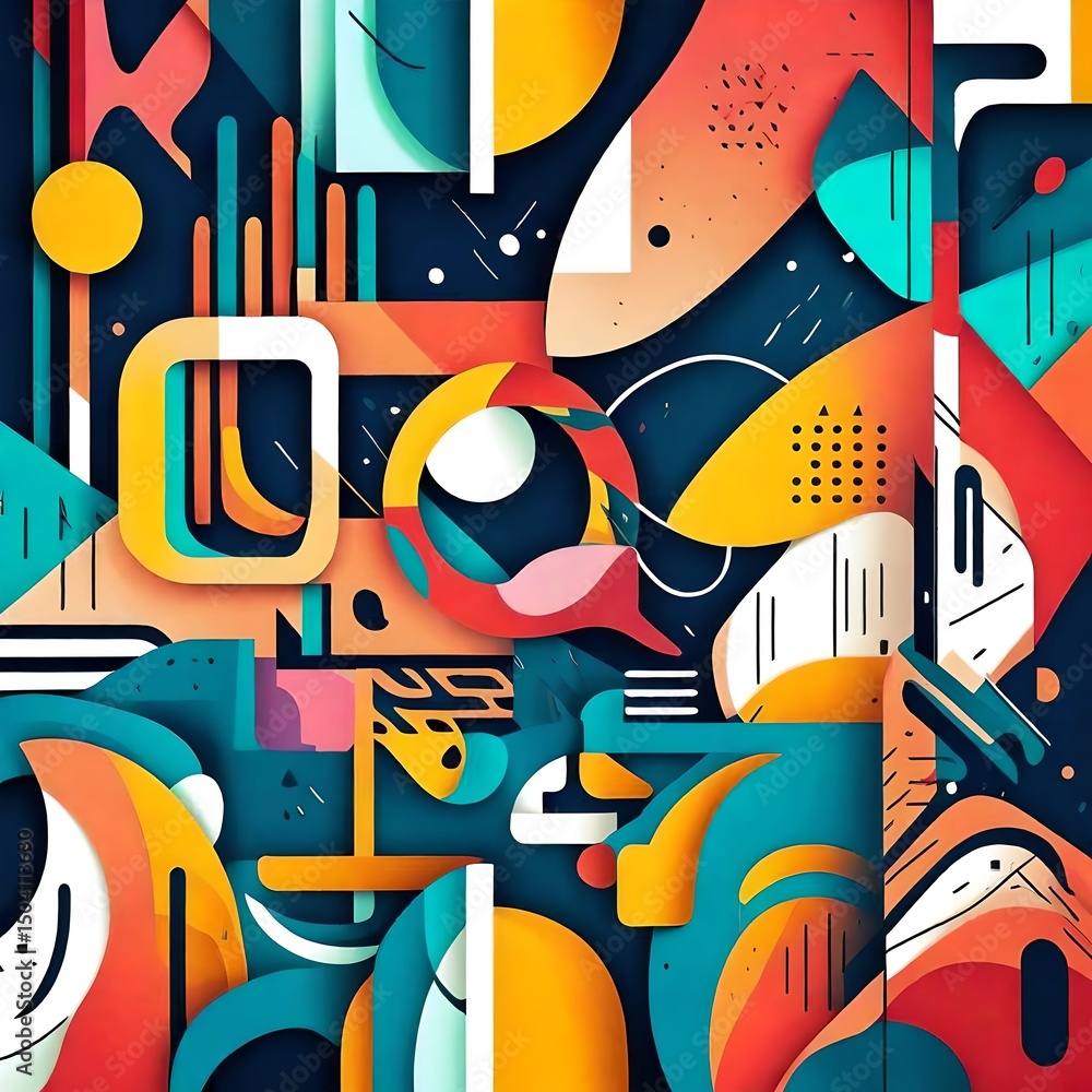 Fototapeta premium abstract colorful background