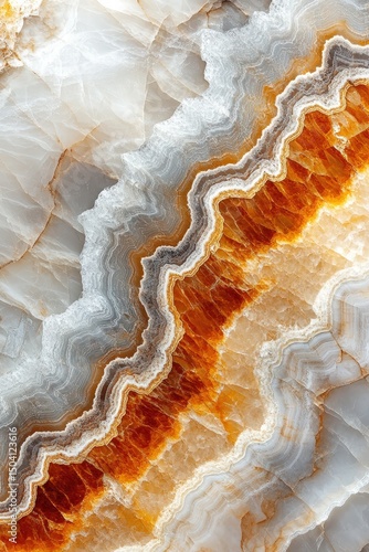 natural rainbow onyx, focusing on a harmonious beige palette. Include detailed textures and patterns characteristic of onyx stone