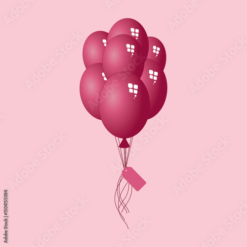 Balonowy bukiet