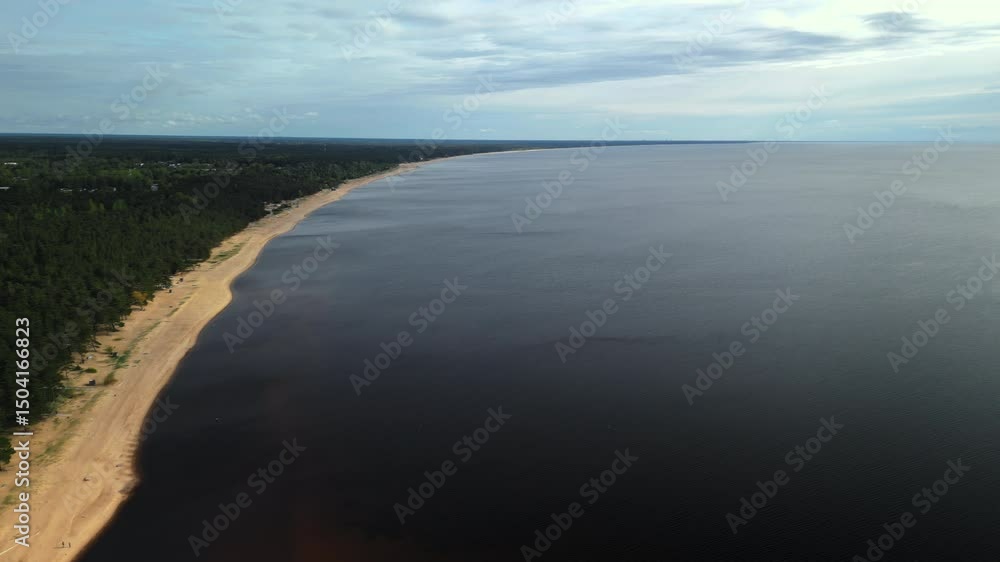 custom made wallpaper toronto digitalAerial View of Serene Coastline Enjoy a RealTime Exploration of Natures Unequaled Beauty at Its Finest