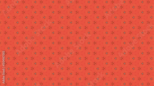 seamless motif tiles pattern design background vector.