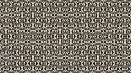seamless motif tiles pattern design background vector.