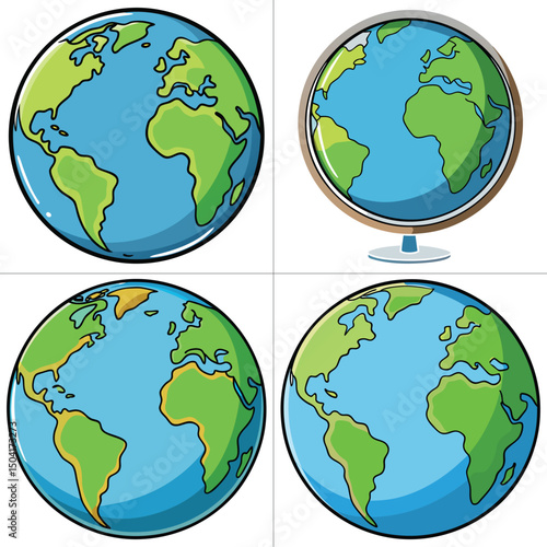 earth illustrations