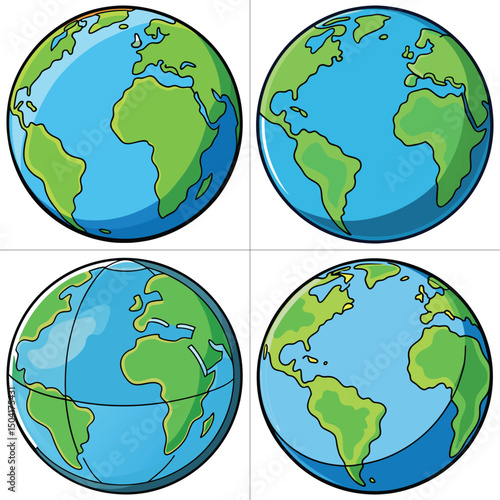 earth illustrations
