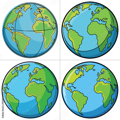earth illustrations