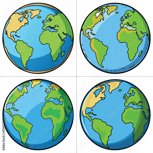 earth illustrations