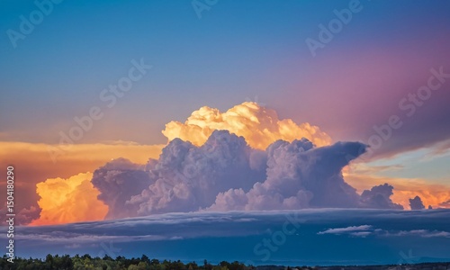 노을 붉은노을 멋진하늘