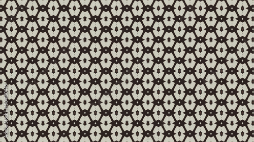 seamless motif tiles pattern design background vector.