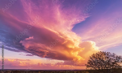 붉은노을,하늘풍경,멋있는구름