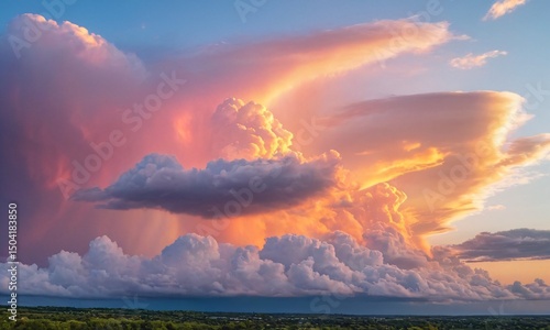 붉은노을,하늘풍경,멋있는구름