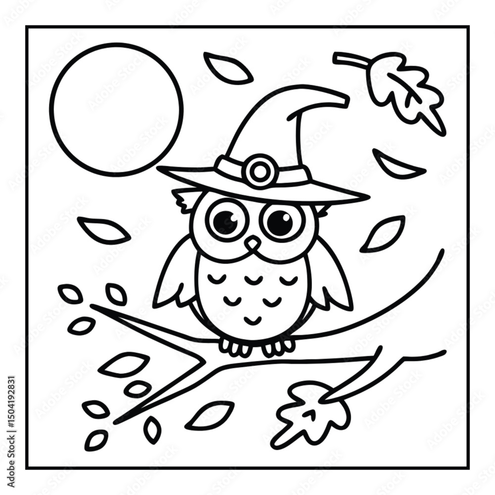Fototapeta premium Wise Owl Vector Images 
