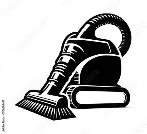vector illustration of a vacuum cleaner