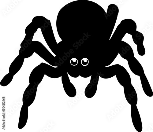 mini cute spider image vector transparent 