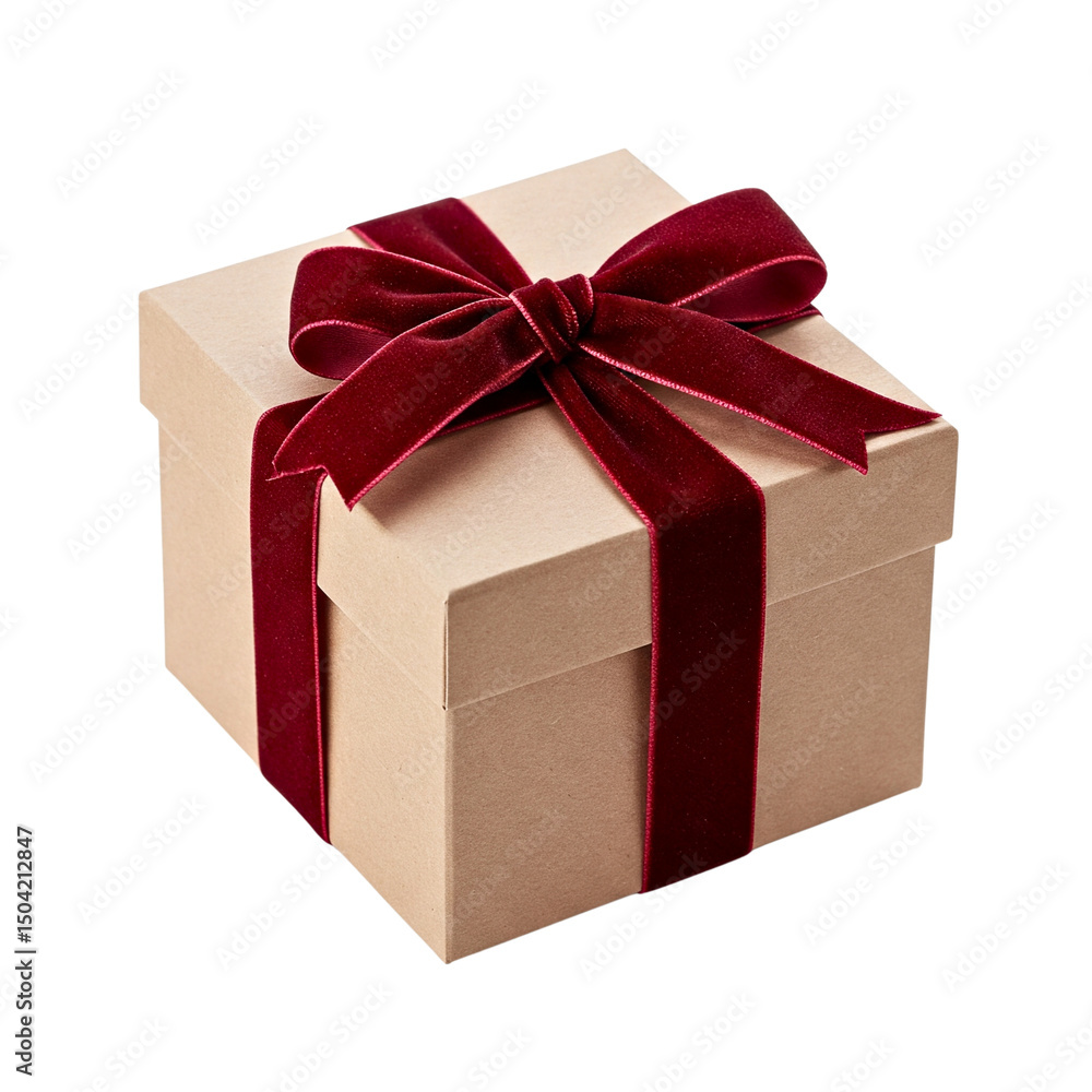 Obraz premium Gift box isolated on transparent background 