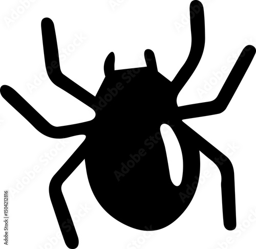 spider mini icon vector image 