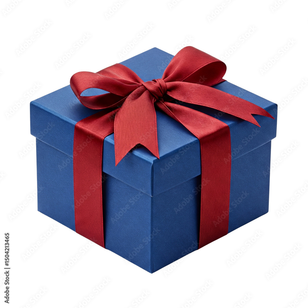 Obraz premium Gift box isolated on transparent background 