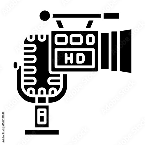 Broadcast video Icon