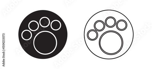 black and white vector buttons