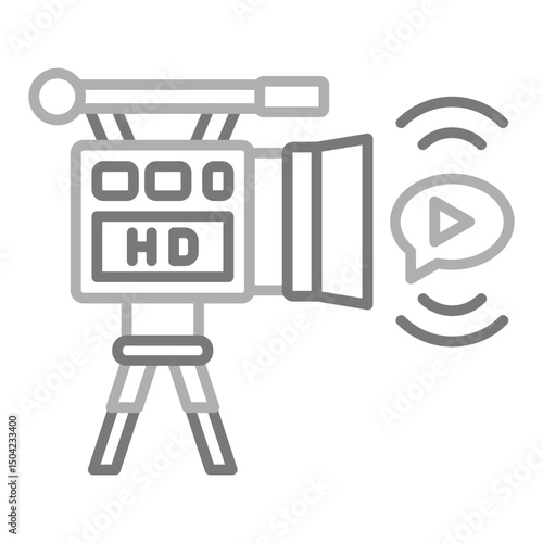 Live streaming Icon